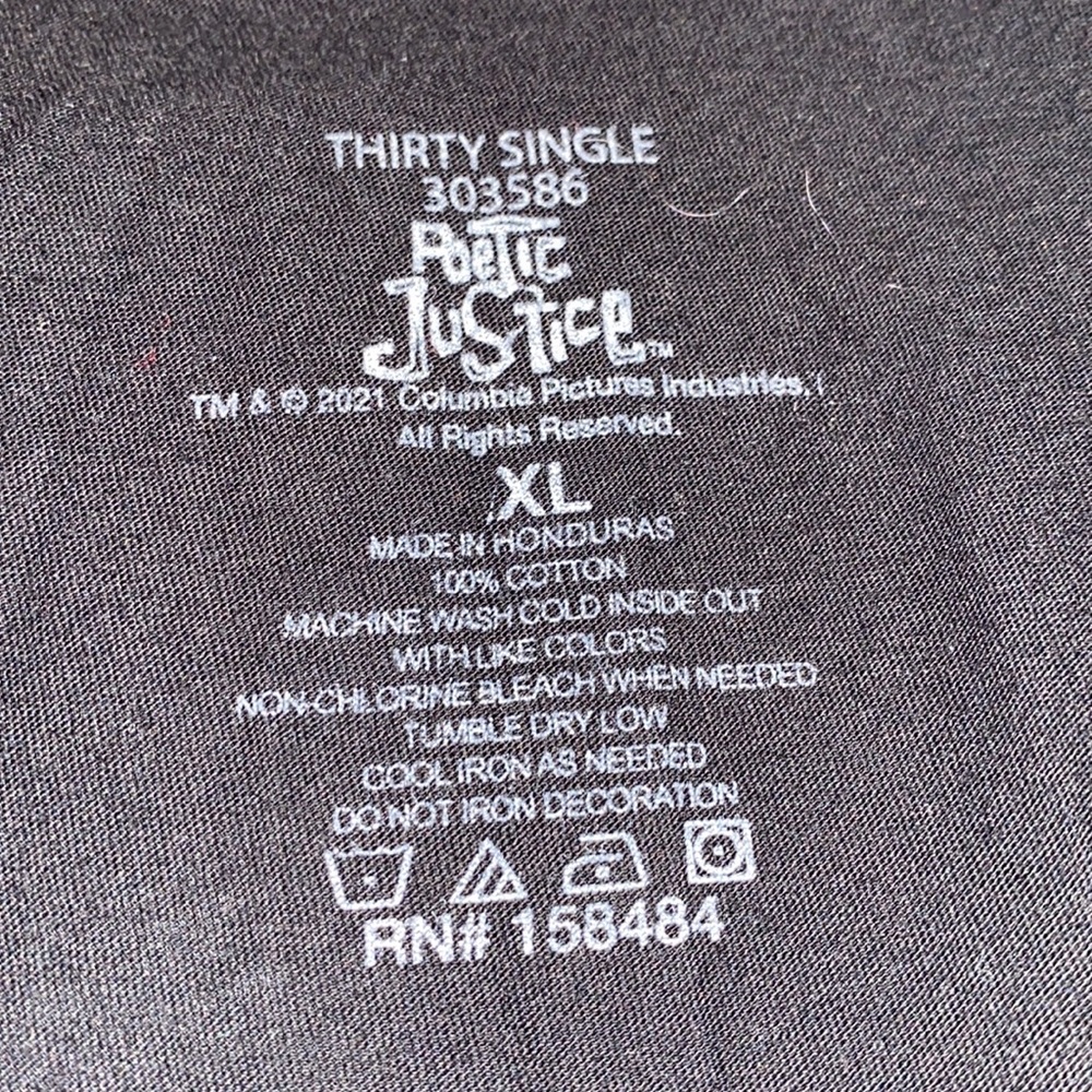 Poetic Justice Black Tank Top - Picture 6 of 12